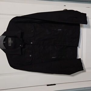 Triumph Over Tragedy Black Carry On Trucker Jacket - Mens XL